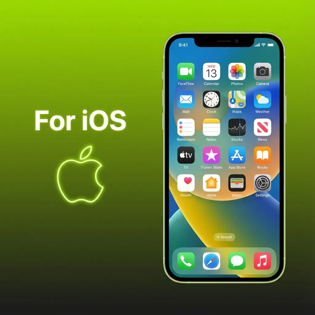Illustration of an iPhone and iPad showing the WinWin casino app download and setup steps from the App Store