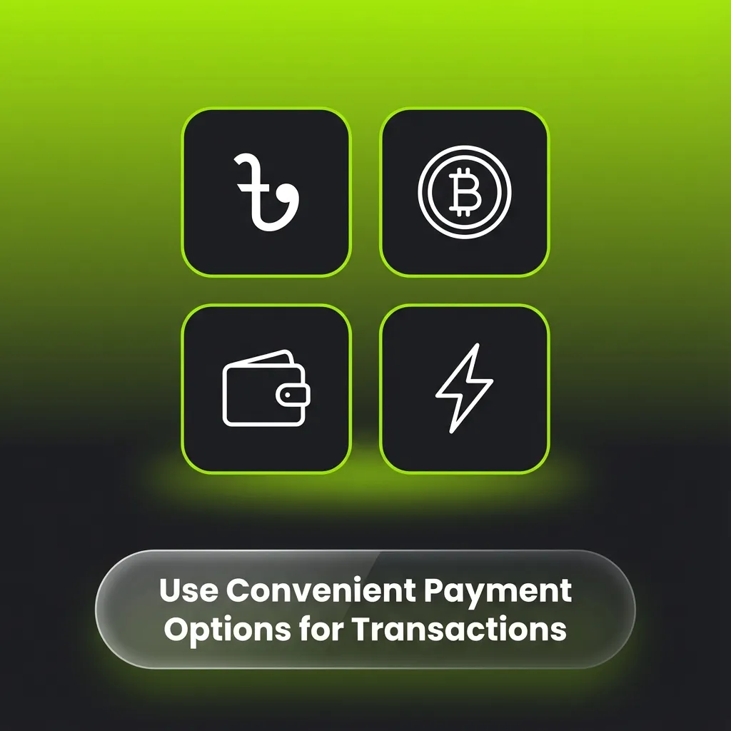 Digital wallet and crypto payment icons for Bangladeshi bettors, highlighting secure, fast transactions on WinWin platform