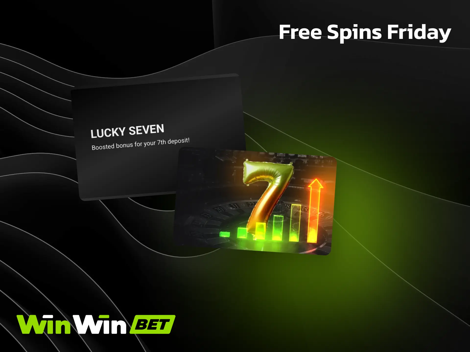Free Spins Friday promotion on WinWin with bonus spins on selected slot games.